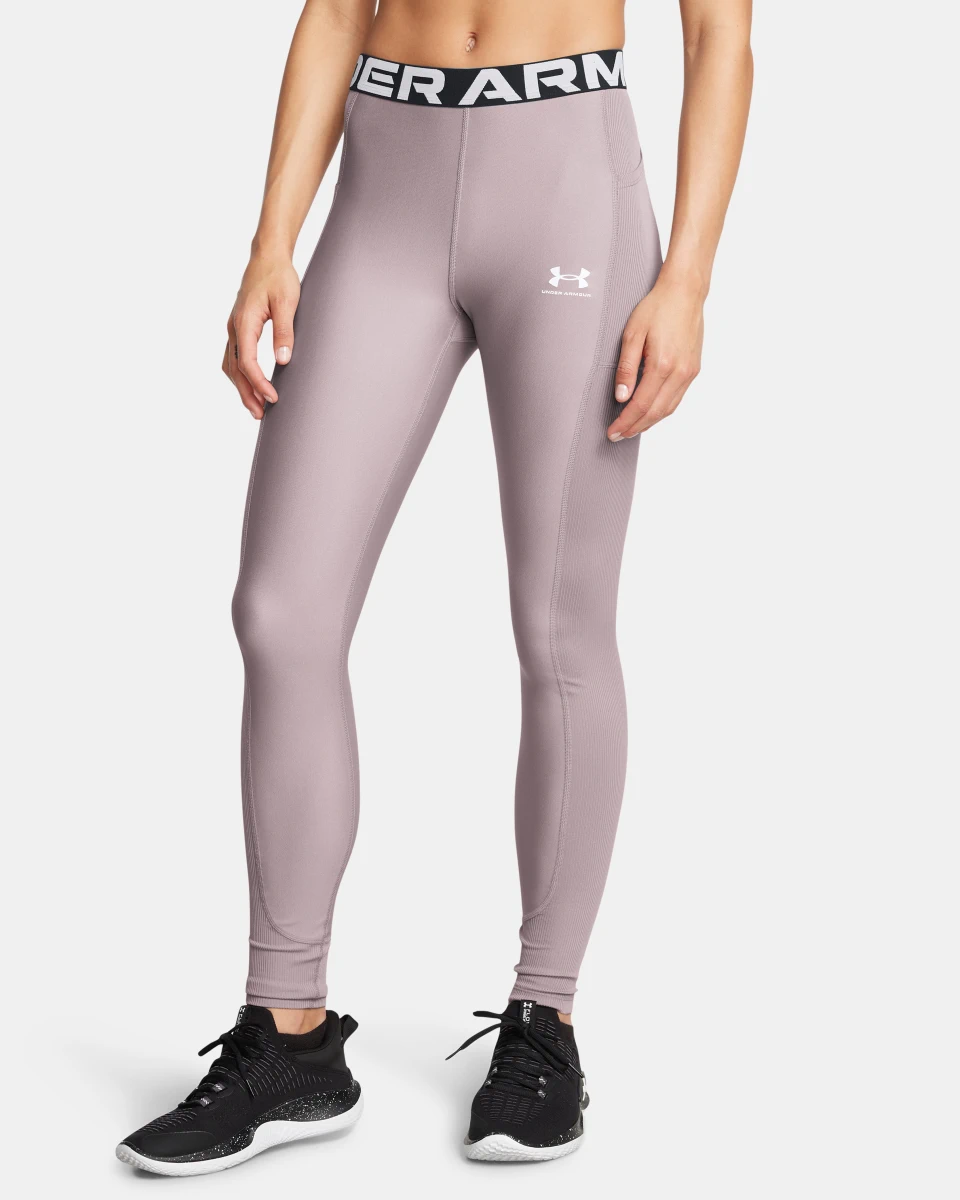 Under Armour HeatGear Rib Tetra Gray zdjęcie z tyłu, jezdzebolubie.pl